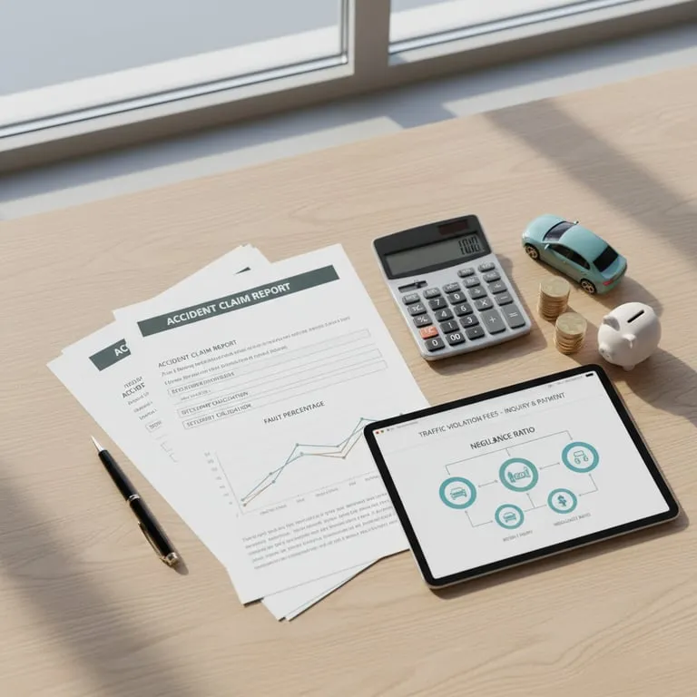 교통사고 합의금 계산 방법 및 대인 대물 처리 요령, 과실 비율 산정 기준과 자동차 과태료 조회 납부