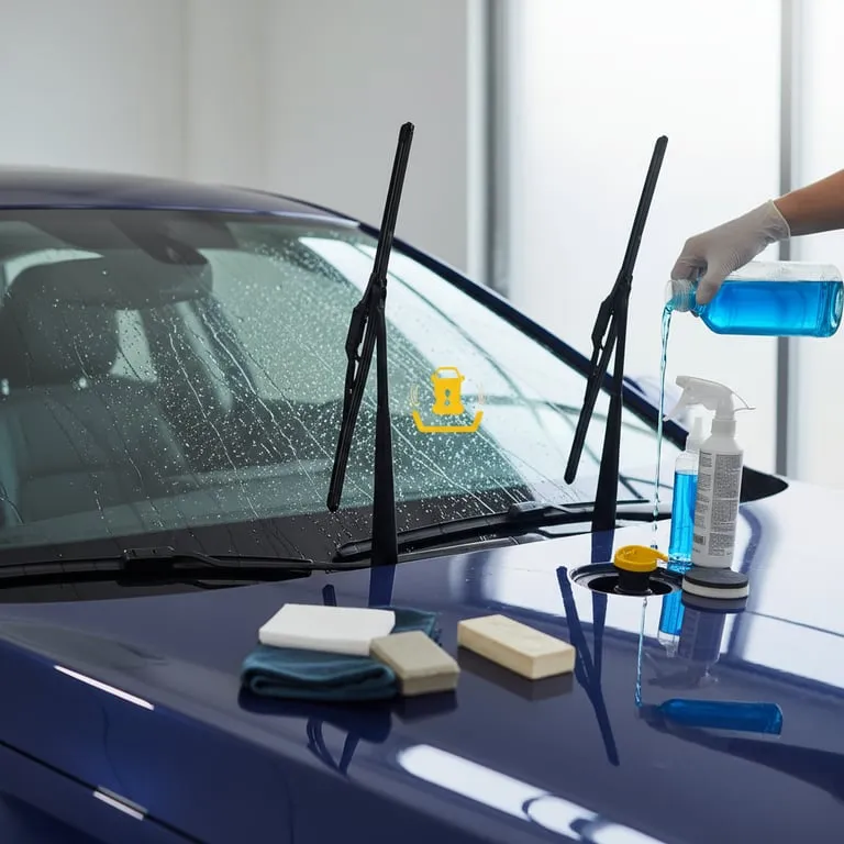 와이퍼 교체 방법 및 워셔액 보충 경고등 해결 팁, 자동차 유막 제거 발수 코팅 비용과 세차 용품