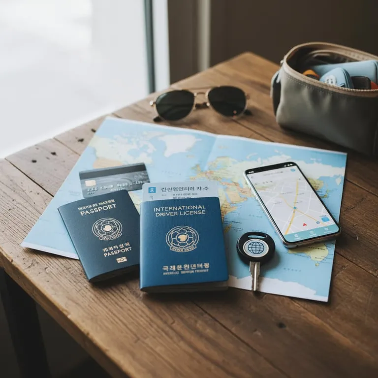 국제 운전면허증 발급 준비물 및 유효 기간 정보, 영문 운전면허증 사용 국가와 렌터카 이용 주의사항