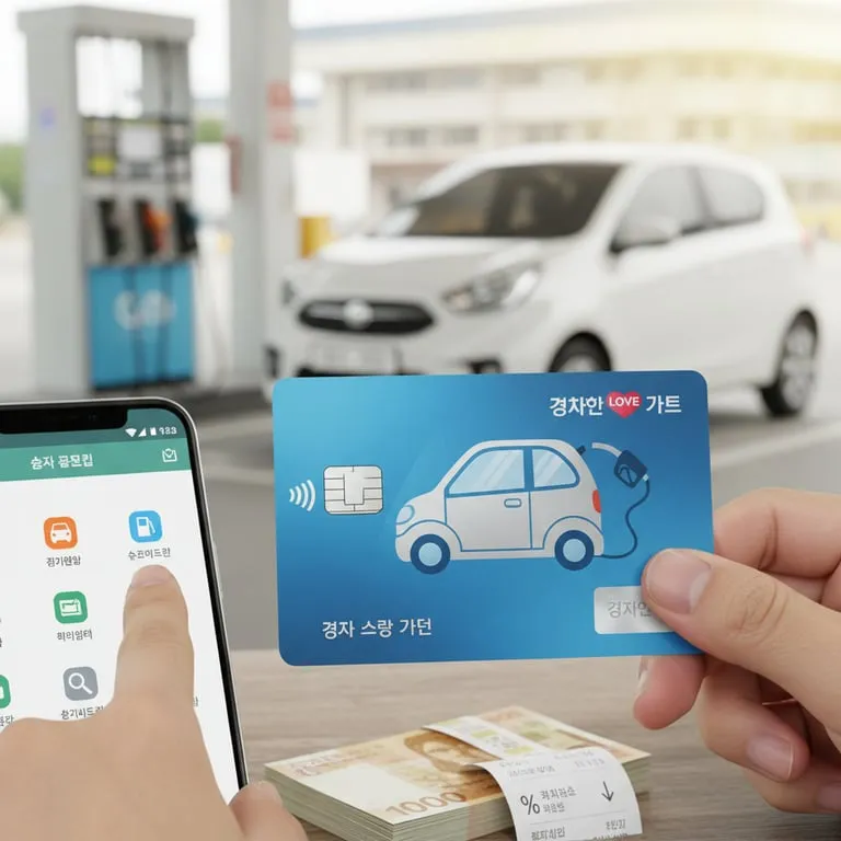 경차 유류세 환급 카드 신청 방법 및 대상 조회 팁, 경차 사랑 카드 혜택 비교와 주유비 할인 정보
