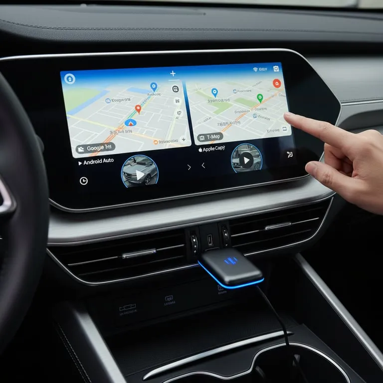 안드로이드 오토 연결 방법 및 무선 어댑터 추천 팁, 애플 카플레이 티맵 연동 설정과 유튜브 시청