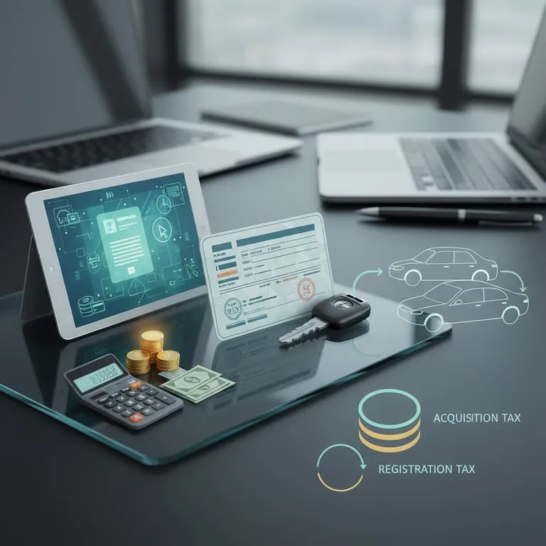 자동차 등록증 재발급 인터넷 신청 및 수수료 알아보기, 자동차 명의 이전 비용 계산과 취득세 등록세